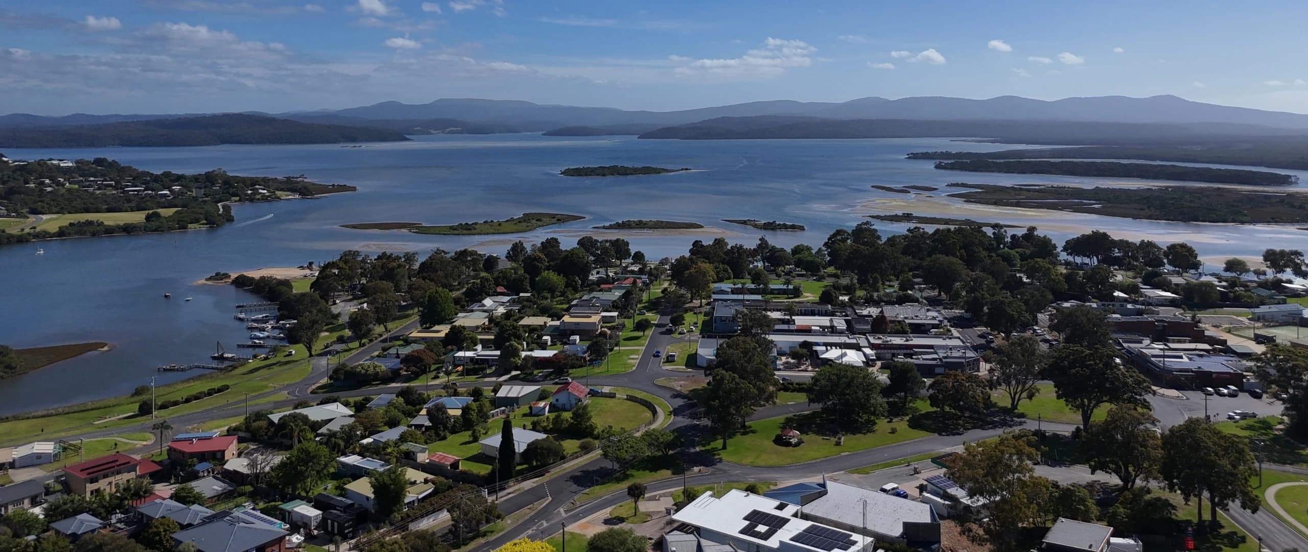 Mallacoota inlet at sunset